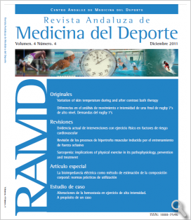 Revista Andaluza de Medicina del Deporte. Vol 4, nº4