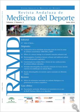 Revista Andaluza de Medicina del Deporte. Vol. 7, núm. 2 (junio 2014)