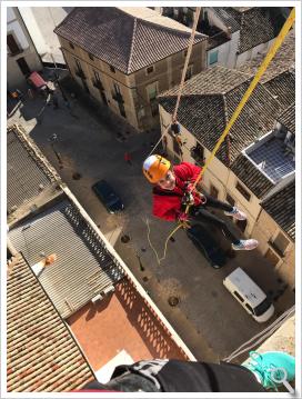 Deportistas "volarán" por el cielo de Villacarrillo (Jaén)