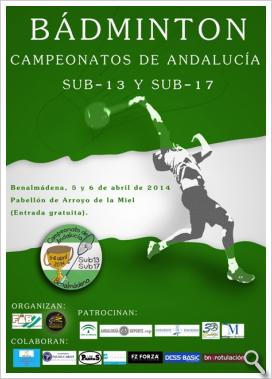 Campeonatos de Andalucía de Bádminton SUB-13 Y SUB-17
