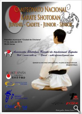 Campeonato Nacional de Karate Shotokan (Juvenil, Cadete, Junior, Senior).