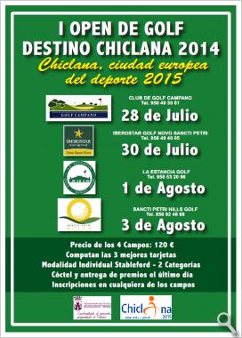 I Open de Golf Destino Chiclana 2014