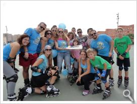 Almeria patina con Club Patinalmeria Tres Años!- Fiesta patinaje III Aniversario
