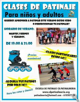Clases de Patinaje para niños en Almería - Club y Escuela Municipal de Patinaje