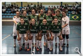 El equipo de Guadalacin FSF que se enfrentó al Extremadura Sporting Club La Garrovilla
