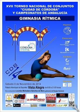 Cto. Andalucian de Gimnasia Ritmica el 7 y 8 de Noviembre en Cordoba