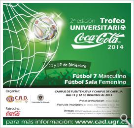 II Edición Trofeo Universitario Coca Cola 2014