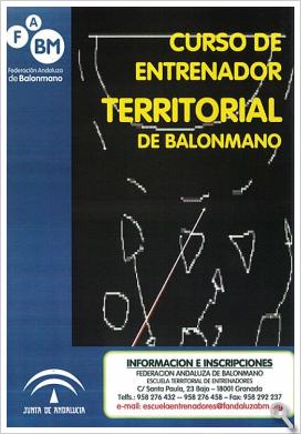 La Federación Andaluza de Balonmano abre el plazo de inscripción para un curso de Entrenador Territorial