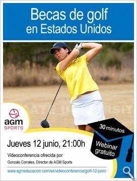 La Real Federación Andaluza de Golf ayudará a sus jugadores a continuar con su formación deportiva y académica en EE.UU.