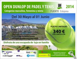 Open Dunlop de Pádel y Tenis en Hotel Fuerte Estepona Suites****