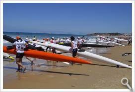 Mañana se celebra en la Playa La Barrosa la II Regata Kayak de Mar