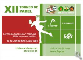 Cartel del torneo costasoleño.