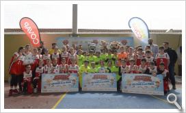 La sede jienense de la Copa COVAP en Linares resalta las ventajas de practicar deporte desde edades tempranas 