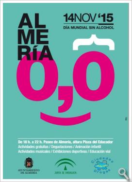 #Almería 0,0 . Día Mundial Sin Alcohol con actividades gratuitas