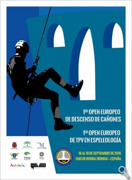 I Open Europeo de Descenso de Cañones y Técnicas de Progresión Verticalen Espeleología, en los Tajos de Ronda