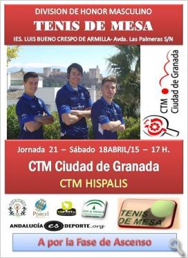 A por la Fase de Ascenso del Equipo de División de Honor Masculina del CTM Ciudad de Granada