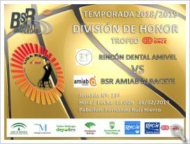 El Rincón Dental AMIVEL se mide este fin de semana al BSR AMIAB de Albacete