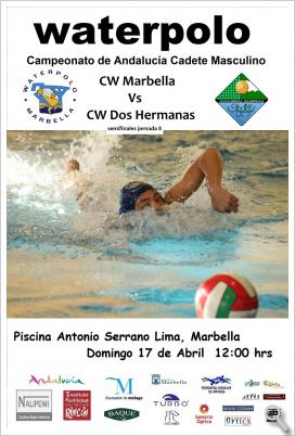 Waterpolo  Liga Andaluza Cadete  CW Marbella  Vs  CW Dos Hermanas