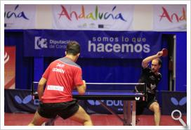 El Cajasur gana al Híspalis y se pone segundo en la Superdivisión de tenis de mesa