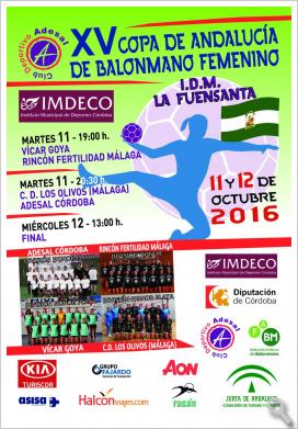 El Barrio de la Fuensanta acoge la XV Copa de Andalucía Femenina