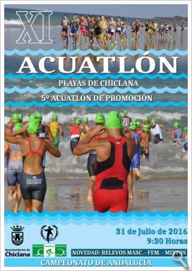 V Acuatlón de Promoción Playas de Chiclana. Campeonato de Andalucía