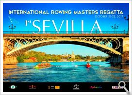 Más de 400 remeros de 12 países se darán cita en  la Sevilla International Rowing Masters Regatta