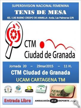 Encuentro de SUPER Femenino del CTM Ciudad de Granada contra el UCAM Cartagena TM