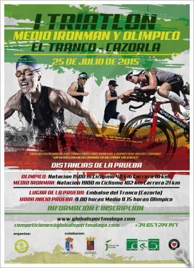I Triatlón Medio Ironman y Olímpico El Tranco-Cazorla