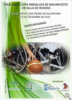 Fase Final XXVII Copa Andaluza de Baloncesto en Silla de Ruedas