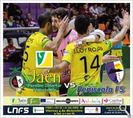 Jaén Paraíso Interior FS  vs Peñiscola Fútbol Sala