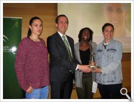 Syngenta CB Almería recibe el Distintivo por la Igualdad del Instituto Andaluz de la Mujer