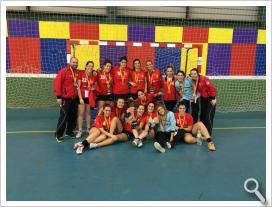 CEU BALONMANO FEMENINO 15-05-15