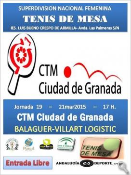 Encuentro de Super Femenina CTM Ciudad de Granada contra Balaguer Villart Logistic