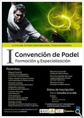 I Convención de Pádel (Formación y Especialización)
