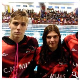 Nadadores del C.N. Mijas