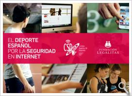 El deporte español conciencia sobre la seguridad en Internet