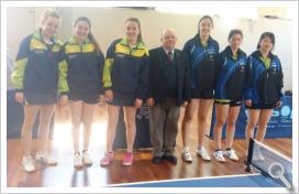 El Club Tenis de Mesa Ciudad Granada da un paso de gigante en División de Honor Femenina