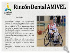 Massimiliano Segreto se incorpora al Rincón Dental AMIVEL