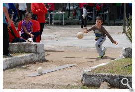 También fue la primera prueba del Circuito Regional Base, donde participaron casi cincuenta niños y niñas.