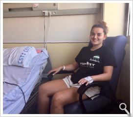 Ana Garcia  comienza su recuperación en el CAR de Sant Cugat.