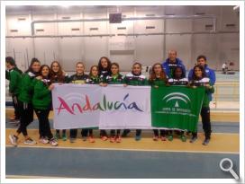 Equipo femenino del Unicaja