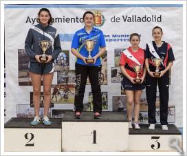 Ana García , Vencedora por quinta vez del TORNEO ESTATAL de Valladolid-Juvenil Femenino.