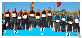 Campeones y Subcampeones de España Equipos Clubes - CD Tiro 1.11 "B" y "A"