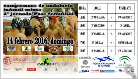 3º Jornada Campeonato de Andalucía Infantil Mixto Fase Semifinal