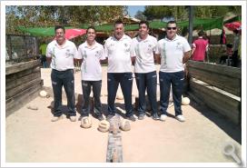 Equipo de Cazorla (José Miguel Nieto, Josemi Nieto, Ángel Moreno, Javi Navarro  y Carlos Ojeda)