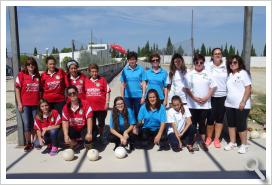 Pódium de la Copa Diputación de clubes en la categoría femenina.