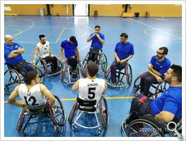 Imagen del partido de BSR Vistazul frente al CD Granada Integra