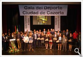 Premiados en la II Gala del Deporte Ciudad de Cazorla