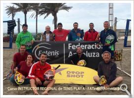 Alumnado Curso Tenis Playa ALmeria 2016 - FATenis - Gustavo Staniscia