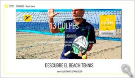 Libro: 13 GOLPES Los más usados - Beach Tennis